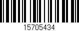 Código de barras (EAN, GTIN, SKU, ISBN): '15705434'