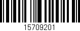 Código de barras (EAN, GTIN, SKU, ISBN): '15709201'