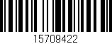 Código de barras (EAN, GTIN, SKU, ISBN): '15709422'