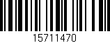 Código de barras (EAN, GTIN, SKU, ISBN): '15711470'