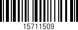 Código de barras (EAN, GTIN, SKU, ISBN): '15711509'