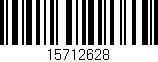 Código de barras (EAN, GTIN, SKU, ISBN): '15712628'