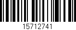 Código de barras (EAN, GTIN, SKU, ISBN): '15712741'