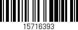Código de barras (EAN, GTIN, SKU, ISBN): '15716393'