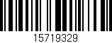 Código de barras (EAN, GTIN, SKU, ISBN): '15719329'