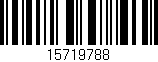 Código de barras (EAN, GTIN, SKU, ISBN): '15719788'