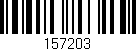 Código de barras (EAN, GTIN, SKU, ISBN): '157203'
