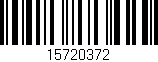 Código de barras (EAN, GTIN, SKU, ISBN): '15720372'
