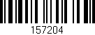 Código de barras (EAN, GTIN, SKU, ISBN): '157204'
