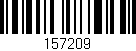 Código de barras (EAN, GTIN, SKU, ISBN): '157209'