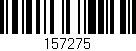 Código de barras (EAN, GTIN, SKU, ISBN): '157275'