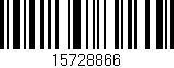 Código de barras (EAN, GTIN, SKU, ISBN): '15728866'
