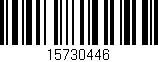 Código de barras (EAN, GTIN, SKU, ISBN): '15730446'