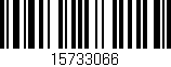 Código de barras (EAN, GTIN, SKU, ISBN): '15733066'