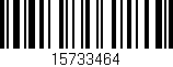 Código de barras (EAN, GTIN, SKU, ISBN): '15733464'