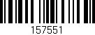 Código de barras (EAN, GTIN, SKU, ISBN): '157551'