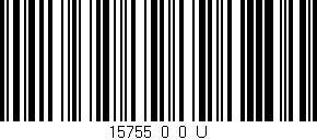 Código de barras (EAN, GTIN, SKU, ISBN): '15755_0_0_U'