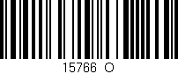 Código de barras (EAN, GTIN, SKU, ISBN): '15766_O'