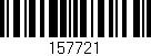 Código de barras (EAN, GTIN, SKU, ISBN): '157721'