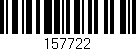 Código de barras (EAN, GTIN, SKU, ISBN): '157722'