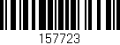 Código de barras (EAN, GTIN, SKU, ISBN): '157723'