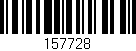 Código de barras (EAN, GTIN, SKU, ISBN): '157728'