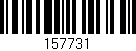 Código de barras (EAN, GTIN, SKU, ISBN): '157731'
