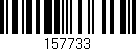 Código de barras (EAN, GTIN, SKU, ISBN): '157733'