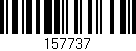 Código de barras (EAN, GTIN, SKU, ISBN): '157737'