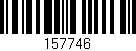 Código de barras (EAN, GTIN, SKU, ISBN): '157746'