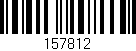 Código de barras (EAN, GTIN, SKU, ISBN): '157812'