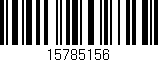Código de barras (EAN, GTIN, SKU, ISBN): '15785156'