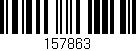 Código de barras (EAN, GTIN, SKU, ISBN): '157863'