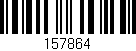 Código de barras (EAN, GTIN, SKU, ISBN): '157864'