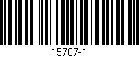 Código de barras (EAN, GTIN, SKU, ISBN): '15787-1'