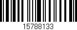 Código de barras (EAN, GTIN, SKU, ISBN): '15788133'