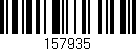 Código de barras (EAN, GTIN, SKU, ISBN): '157935'