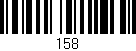 Código de barras (EAN, GTIN, SKU, ISBN): '158'