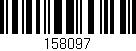 Código de barras (EAN, GTIN, SKU, ISBN): '158097'