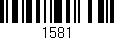 Código de barras (EAN, GTIN, SKU, ISBN): '1581'