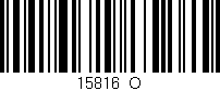 Código de barras (EAN, GTIN, SKU, ISBN): '15816_O'