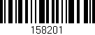 Código de barras (EAN, GTIN, SKU, ISBN): '158201'