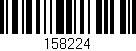 Código de barras (EAN, GTIN, SKU, ISBN): '158224'