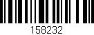 Código de barras (EAN, GTIN, SKU, ISBN): '158232'