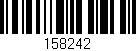 Código de barras (EAN, GTIN, SKU, ISBN): '158242'