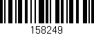 Código de barras (EAN, GTIN, SKU, ISBN): '158249'