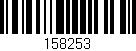 Código de barras (EAN, GTIN, SKU, ISBN): '158253'