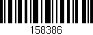 Código de barras (EAN, GTIN, SKU, ISBN): '158386'