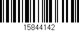 Código de barras (EAN, GTIN, SKU, ISBN): '15844142'
