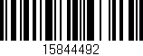 Código de barras (EAN, GTIN, SKU, ISBN): '15844492'